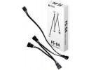 Разветвитель для вентиляторов ID-Cooling FS-04  (1 to 4x4-pin PWM)