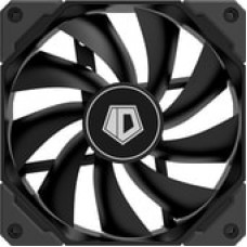 Вентилятор 120mm ID-Cooling TF-12025-BLACK (120x120x25мм (PWM, Low Noise, резиновые углы, 500-1500об/мин) 