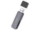 Картридер HOCO HB45 SPIRIT 2-IN-1 USB 3.0 [620505] (METAL GRAY)
