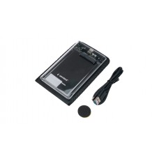 Внешний BOX Gembird EE2-U3S-7, 2.5", SATA - USB3.0, прозрачный