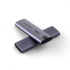 External case для M.2 SATA устройств Netac (NT07WH51-32C2) (EXT BOX для внешнего подключения M2 NGFF/NVMe, USB-С 3.1, Aluminum)