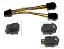 Переходник питания для VGA, c 2*6pin на 8pin