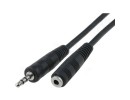 Кабель удлинительный VCOM 3.5 Jack (М) - 3.5 Jack (F), стерео, аудио, 5.0м