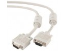 Кабель VGA Premium Cablexpert CC-PPVGA-6, 15M/15M, 1.8м, двойной экран, феррит.кольца, пакет