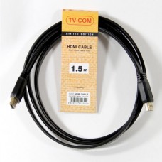Кабель TV-com HDMI19M/M V1.4 плоский 1.5m TV-com Кабель TV-com HDMI19M/M V1.4 плоский 1.5m TV-com