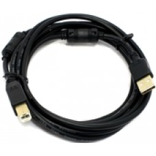 Кабель USB A-B 5bites UC5010-050A EXPRESS, USB 2.0, ферритовые фильтры, 5м