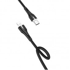 Кабель APPLE TO TYPE-C HOCO X45 SURPLUS PD CHARGING DATA CABLE [725516] (BLACK)