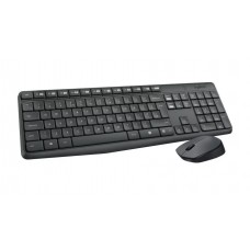 Logitech Wireless Combo MK235 <920-007948, Беспроводная, USB, Grey, RTL>
