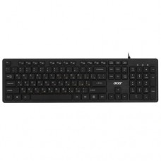 Клавиатура Acer OKW122 черный USB Multimedia (ZL.KBDEE.00C) каб.:1.5м