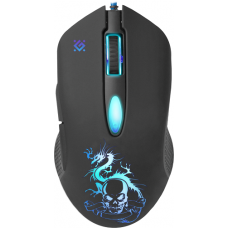 Проводная игровая мышь Defender Sky Dragon GM-090L оптика,6кнопок,800-3200dpi