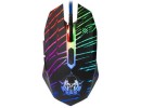 Мышь проводная игровая Defender Dark Agent GM-590L оптика,5 кнопок,1200- 12800dpi, коврик в комплекте