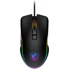 Мышь Mouse MSI FORGE GM300, Wired, 118g, DPI 7200, Symmetrical design, RGB LED, black