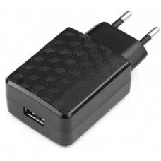 Адаптер питания Cablexpert MP3A-PC-06 100/220V - 5V USB 1 порт, 2A, черный
