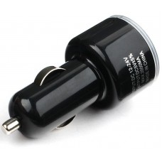 Адаптер питания Cablexpert MP3A-UC-CAR16, 12V->5V 2-USB, 2.1A, Китай