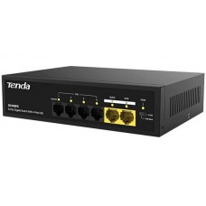 Коммутатор Tenda SG106PC (4 x PoE 1Gbit, 2 x 1Gbit Uplink, 55W) Unmanaged