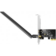 Адаптер Wi-Fi / WE650 / AC650 Dual Band Wi-Fi PCIe Adapter, 433Mbps at 5GHz + 200Mbps at 2.4GHz,1 5dBi Antenna, Windows 10/11, Dual Brackets, Windows 10/11