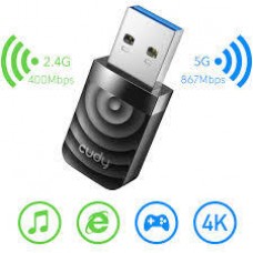 Wi-Fi USB адаптер Cudy WU1300S (AC1300, Wi-Fi 5, USB 3.0)
